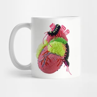 Anatomical Heart and Centipede Mug